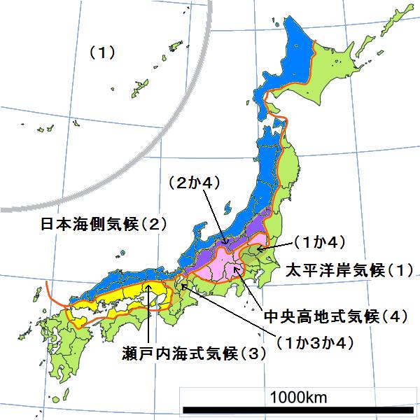 th japan climate class